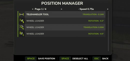 Auto Arm Position v1.0.0.5