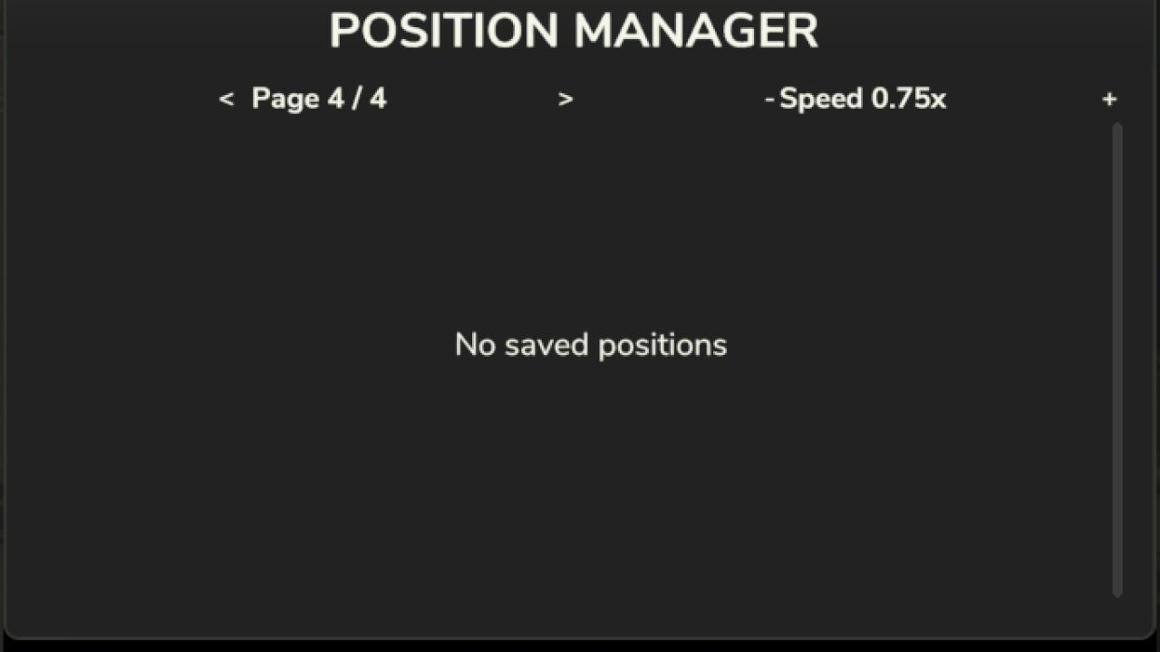 Auto Arm Position v1.0