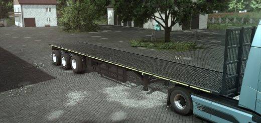 Bale Flatbed Trailer 50000 v1.0