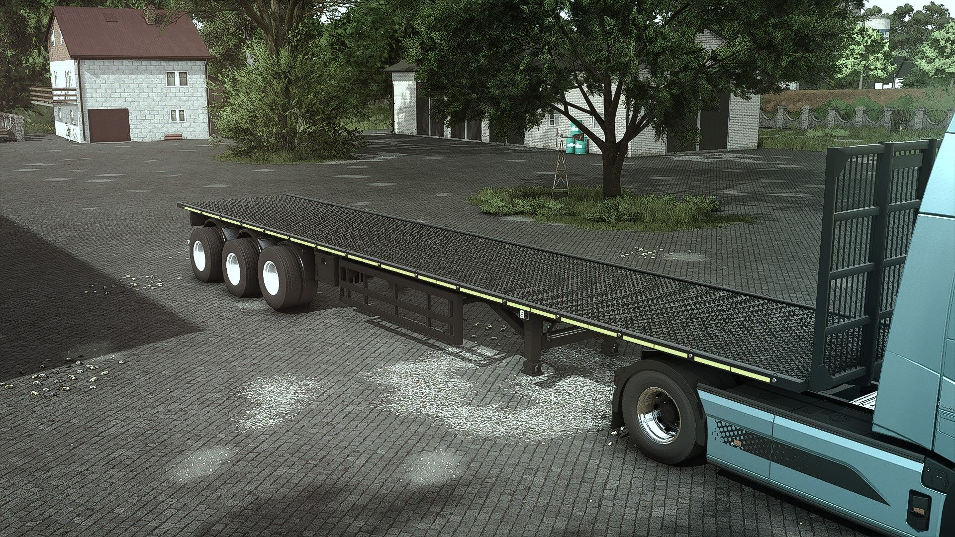 Bale Flatbed Trailer 50000 v1.0