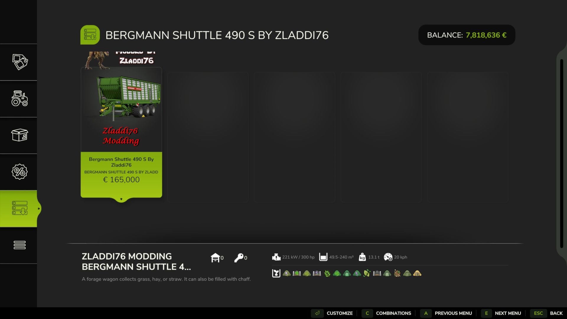 Bergmann Shuttle 490 S Edit v1.0