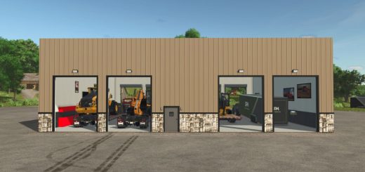 Big 8 Bay Garage v1.0