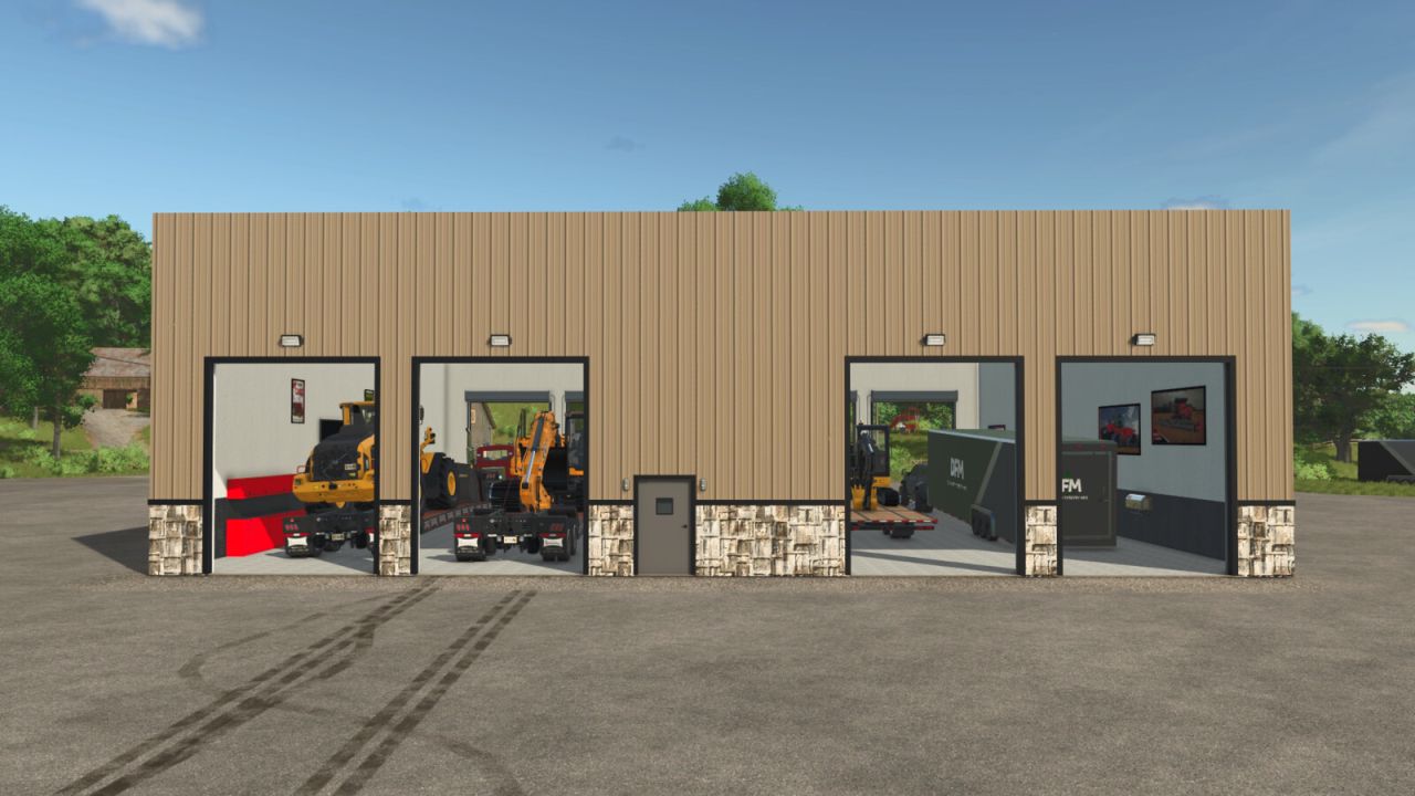 Big 8 Bay Garage v1.0