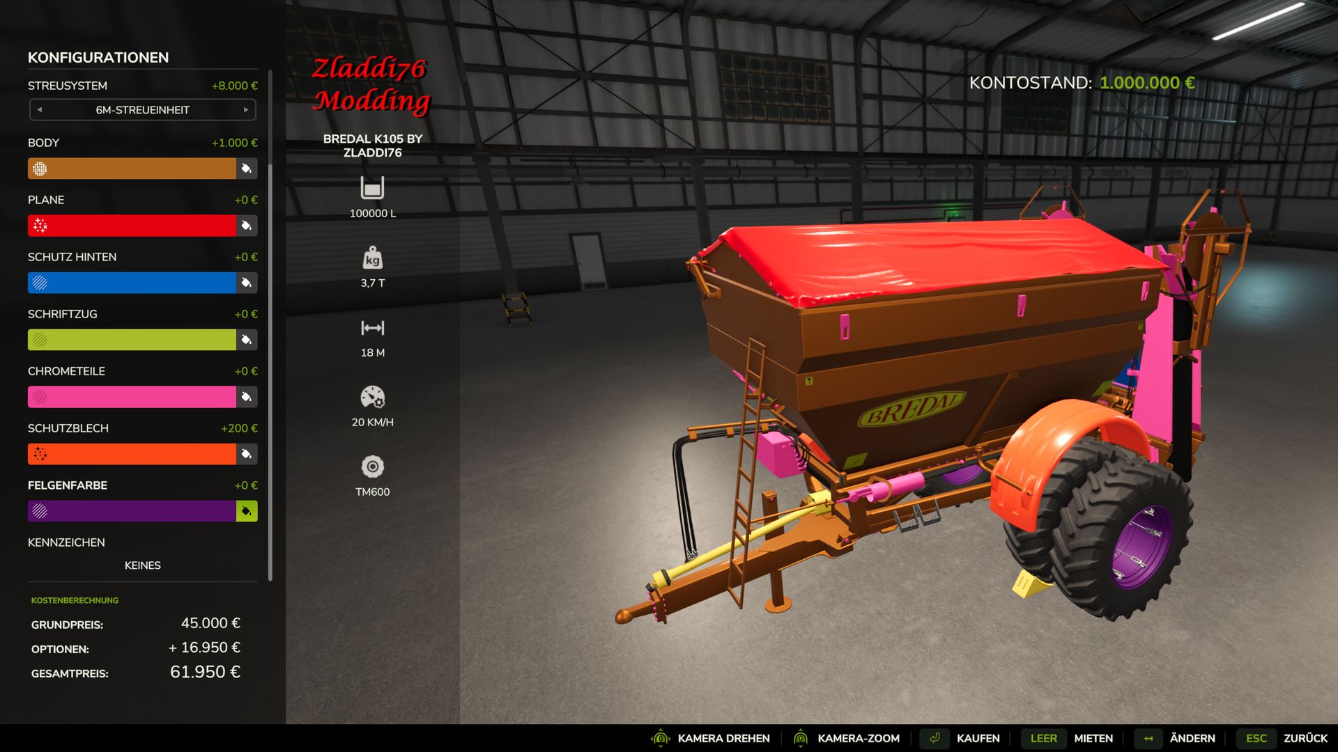 Bredal K105 Edit v1.0