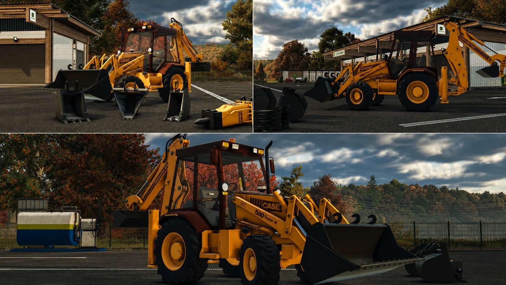 Case 580 SuperK NewHolland Pack v1.0