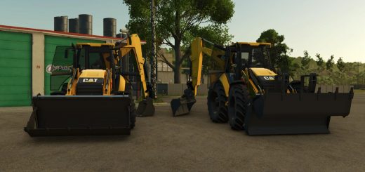 CAT 428/444 pack v1.0