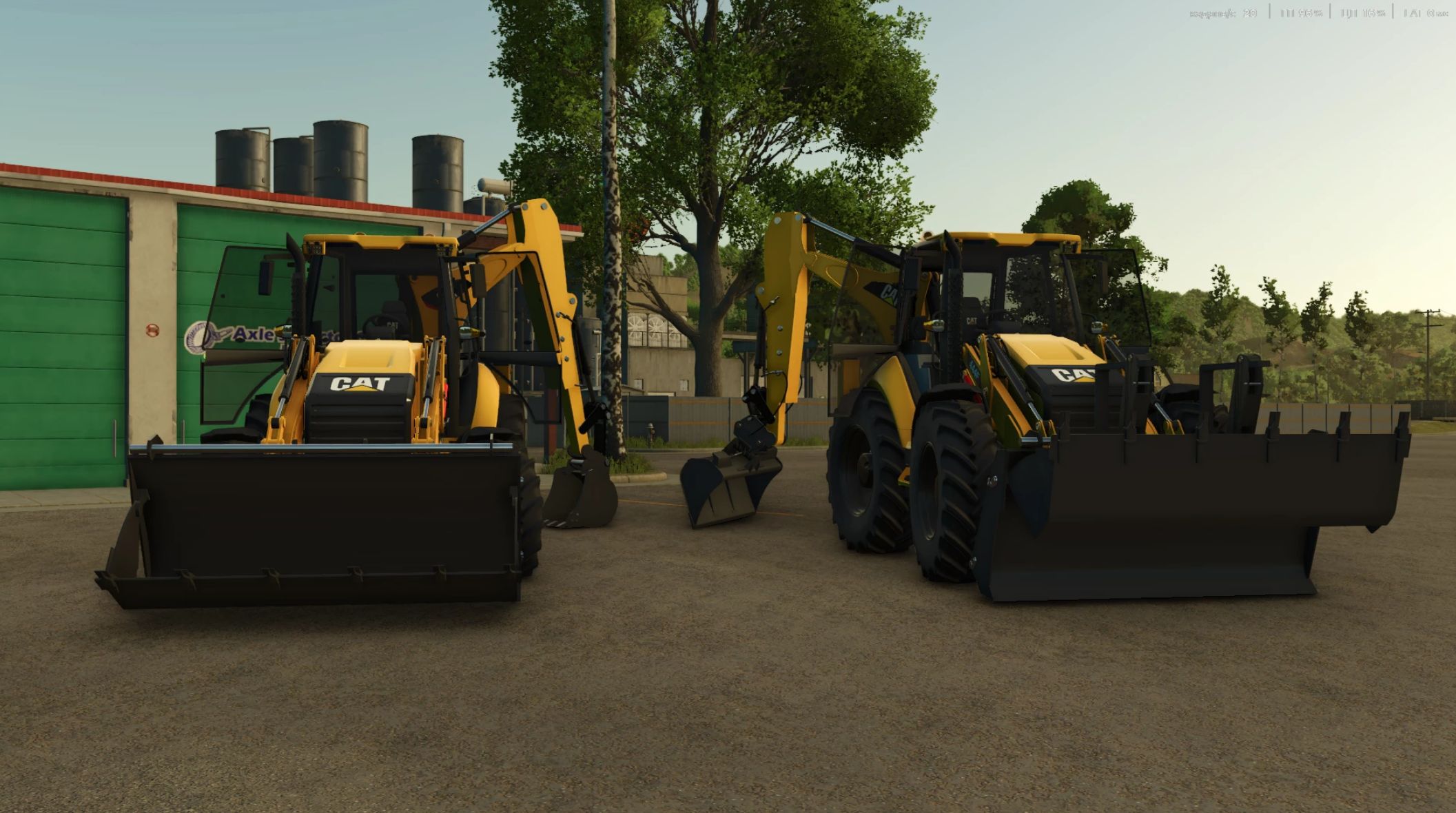 CAT 428/444 pack v1.0