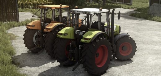 CLAAS / Renault Ares 836 RZ (Rust Edition) v1.0.0.9