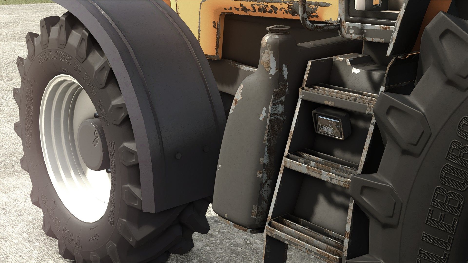 CLAAS / Renault Ares 836 RZ (Rust Edition) v1.0.1.0