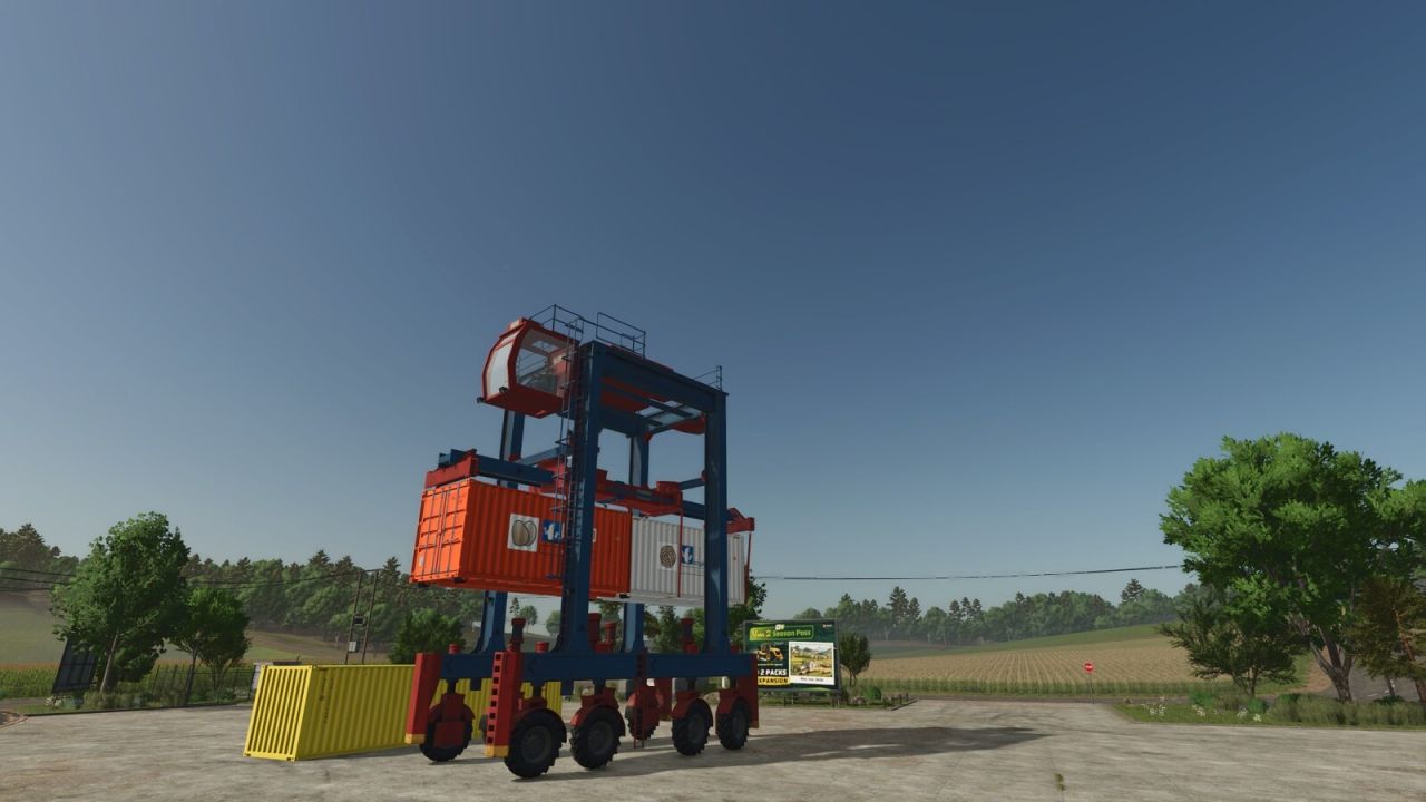Container Straddle Carrier v1.0