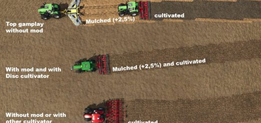 Disc Harrow Mulching v1.0