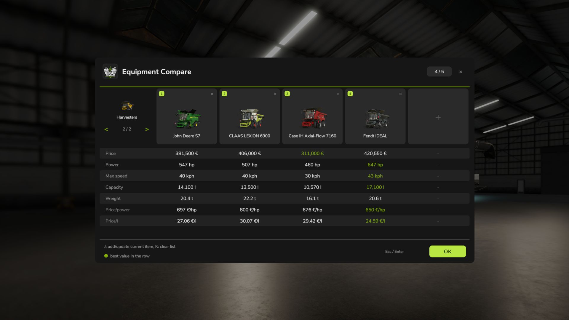 Equipment Compare v1.0.2.9