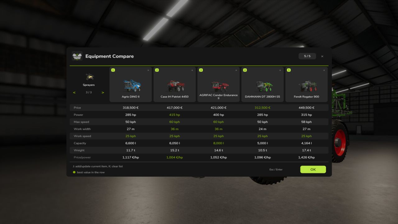Equipment Compare v1.0.2.9