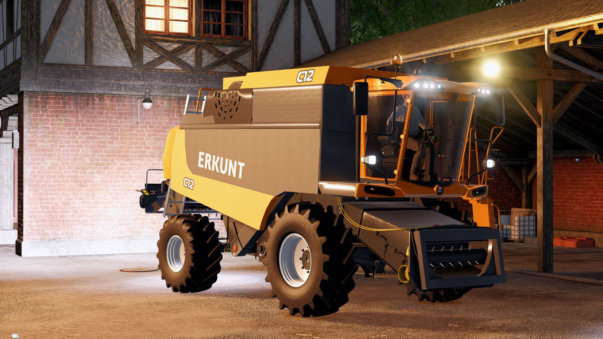 Erkunt Combine Harvester v1.0