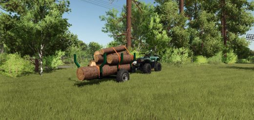 Forest trailer for ATV quad v1.0