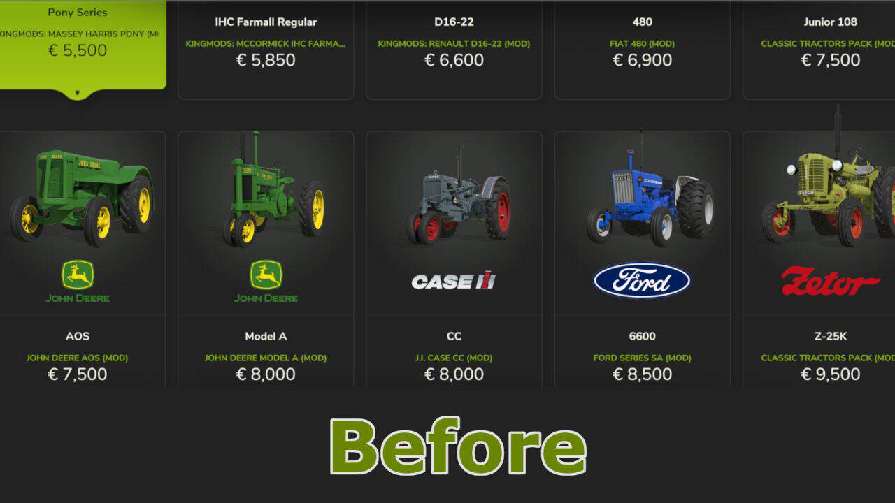 Hide Mods Shop Titles v1.0