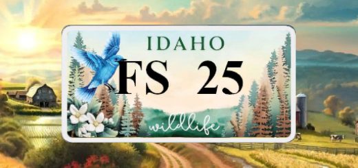 Idaho Wildlife License Plate v1.0
