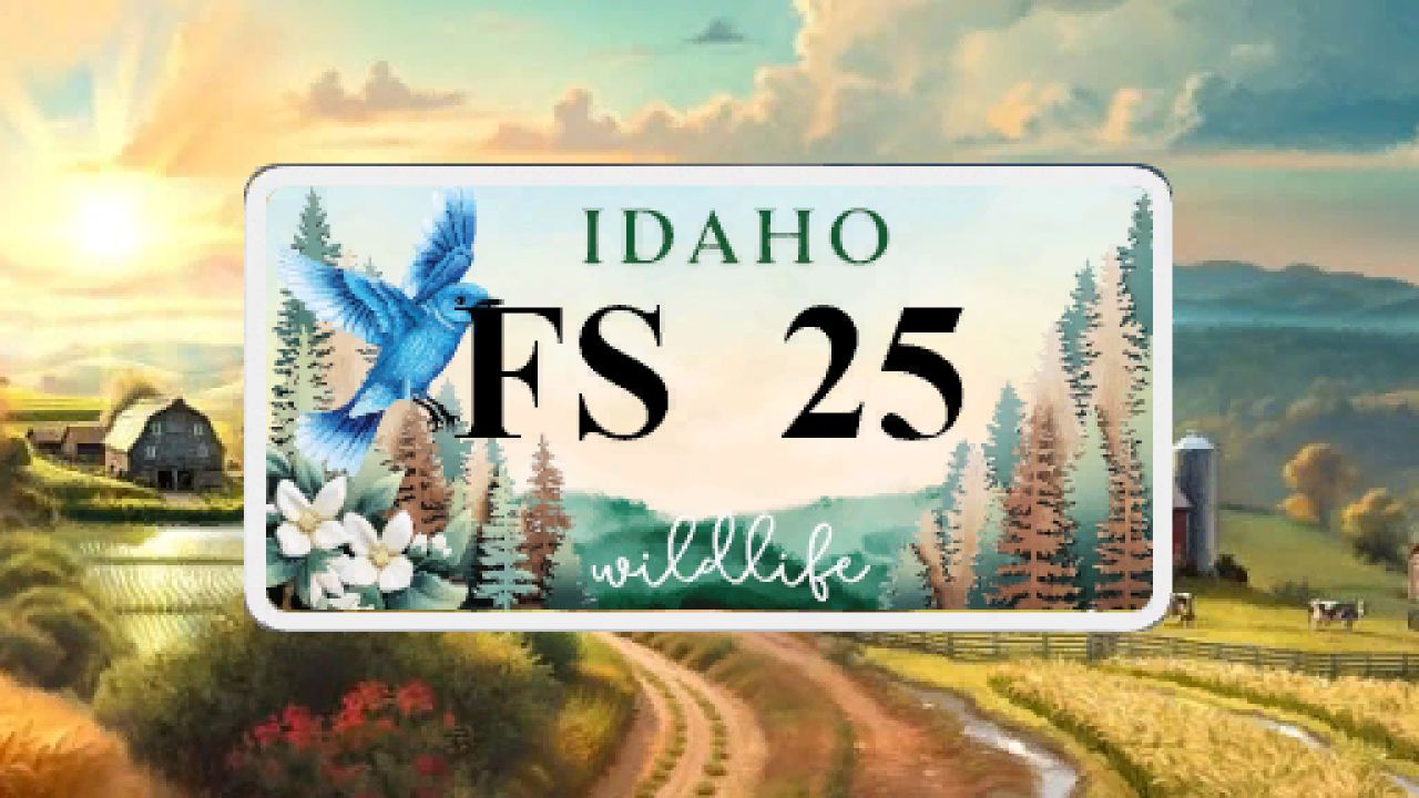 Idaho Wildlife License Plate v1.0