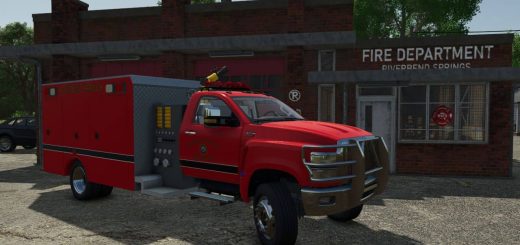 International CV Series Fire Truck v1.0.0.2