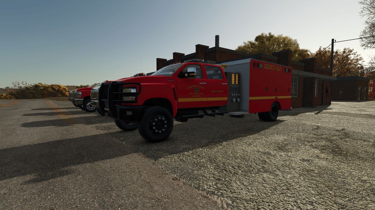 International CV Series Fire Truck v1.0.0.3