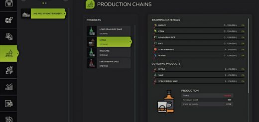 Japanese Whiskey And Sake Brewery v1.3