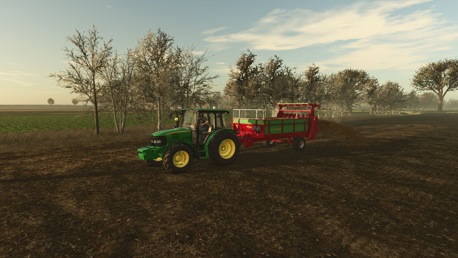 John Deere 5R + John Deere 583 v1.0