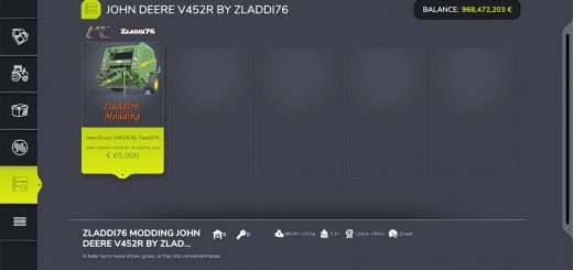 John Deere V452RE v1.0