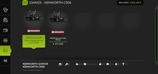 Kenworth C500 v1.0