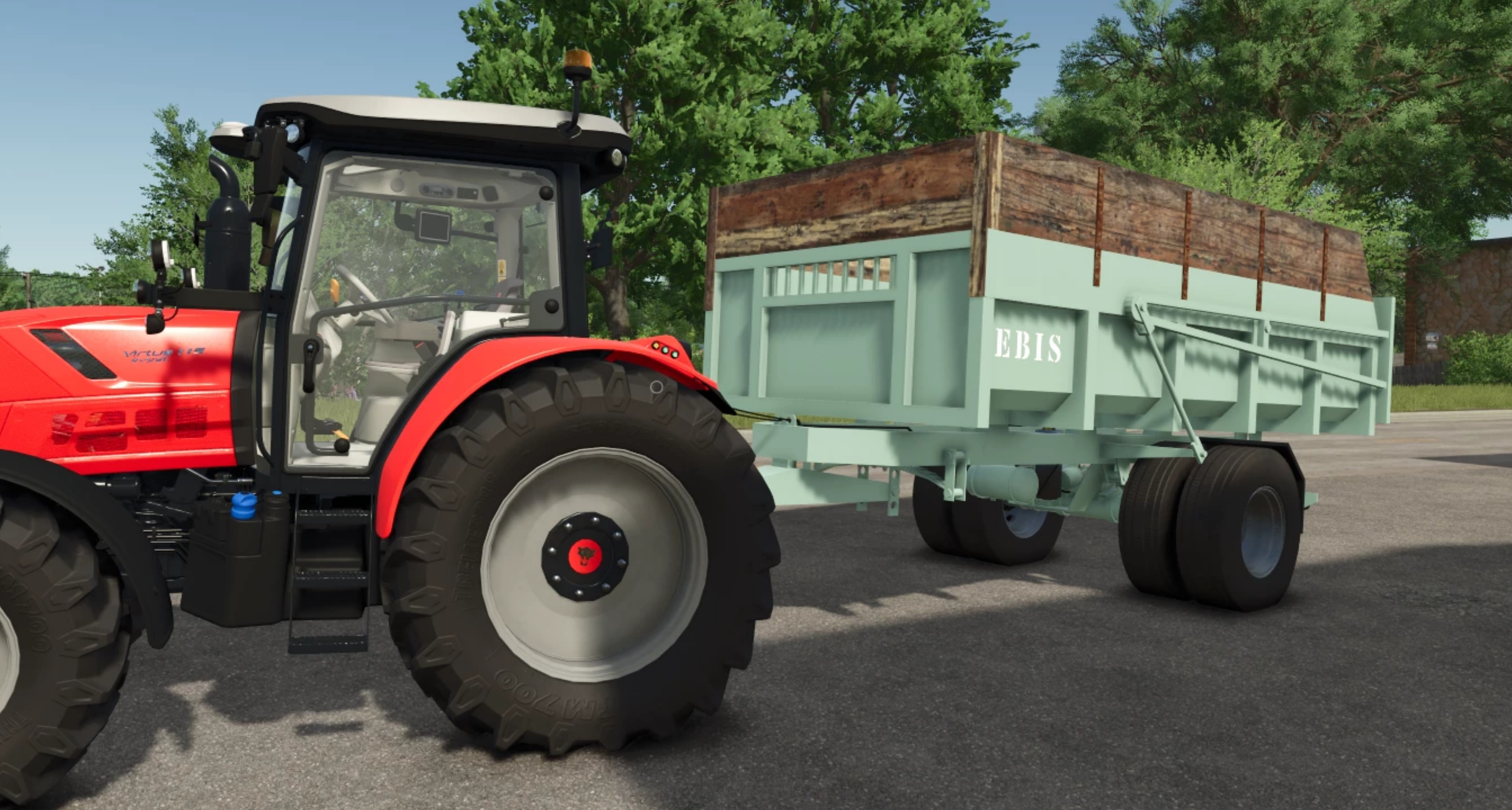 Lebis single-axle tipper truck V1.0