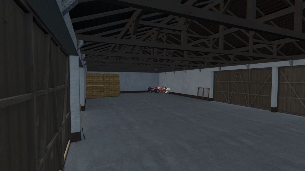 Long Bavarian Vehicle Hall v1.0