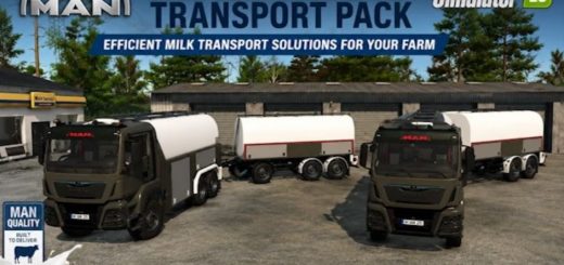 MAN Milk Transport Pack v1.0.0.1