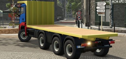 MAN TGS 18.500 Flatbed Autoload v1.0