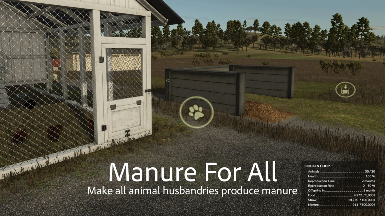 Manure For All Husbandries v1.0