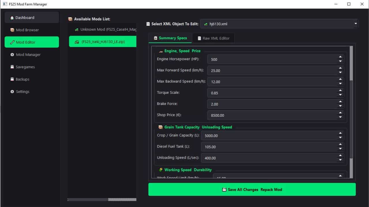 Mod Farm Manager BETA v1.0