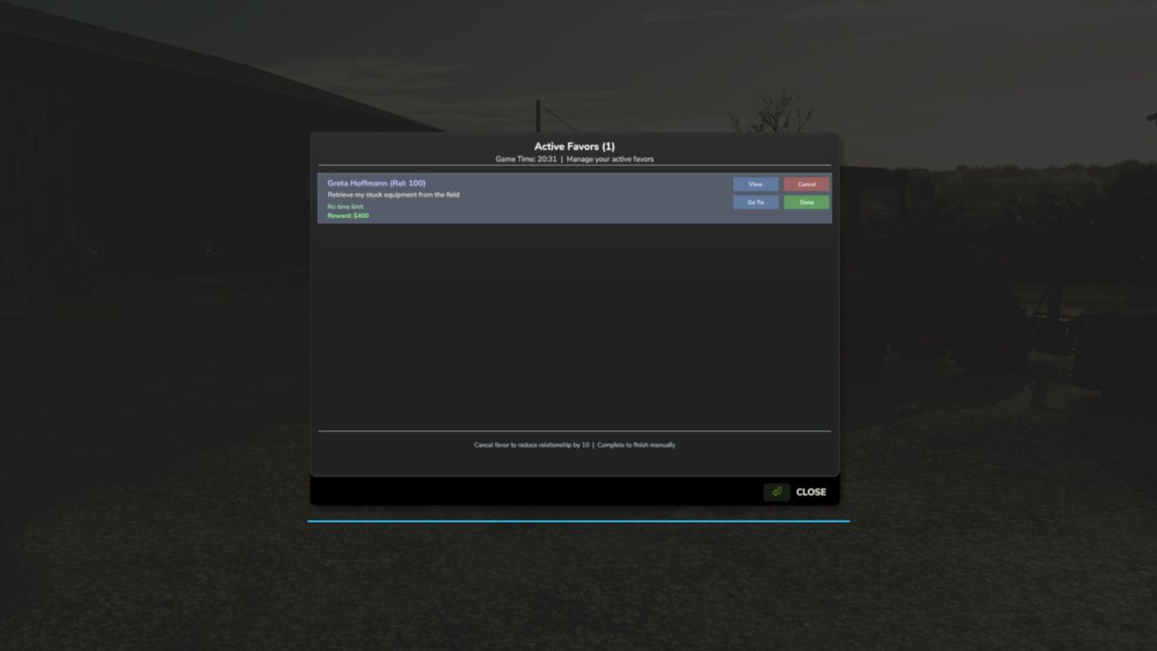 NPC Favor v1.2.7.0