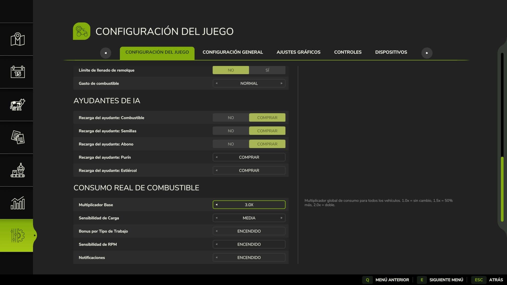 Real Fuel Consumption v1.1