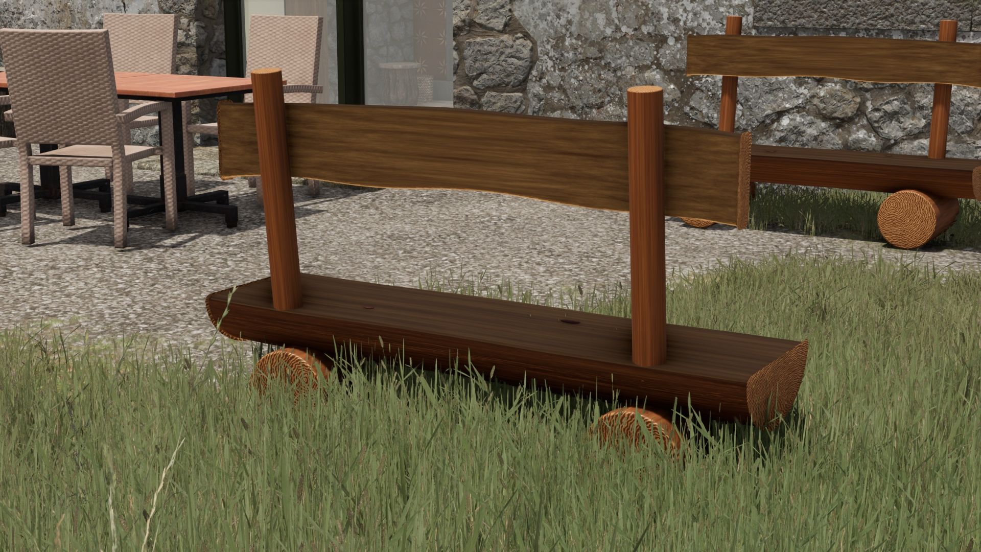 Rustic Bench v1.0