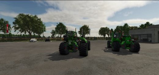 Sennebogen G340 and Fendt Cargo T740 v1.0