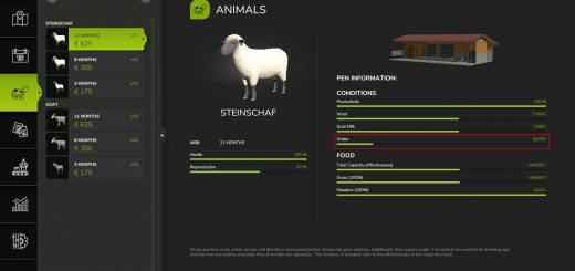 Sheep Barn For 500 Animals v1.1