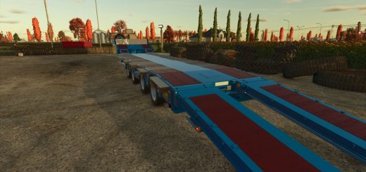 Silver 4 Axes Lowloader v1.0