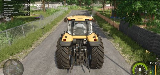 Stop Tractor On Menu v1.0