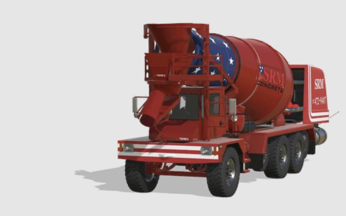 Terex Cement Mixer v1.0