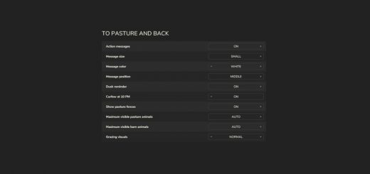 To Pasture And Back v1.0