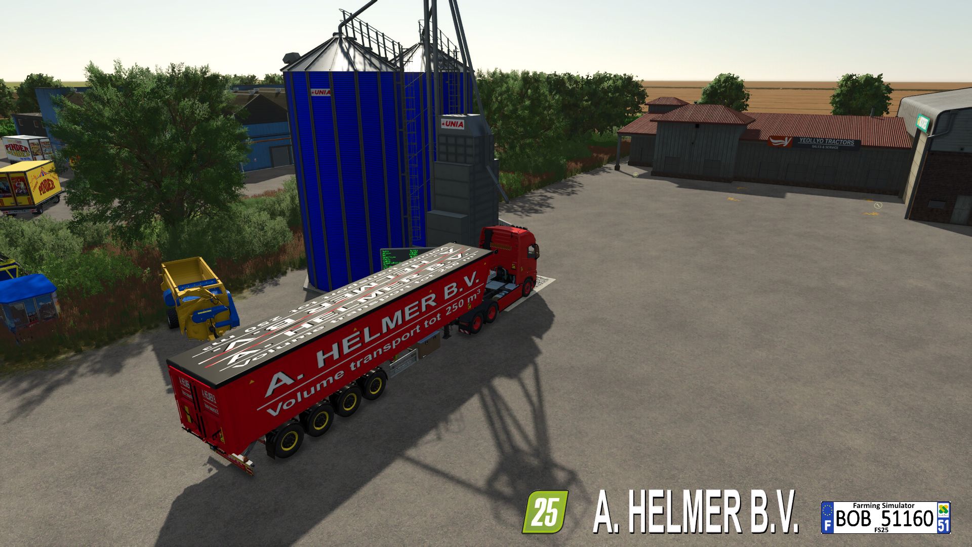 Trailer Agroliner Kroger A. Helmer B.V. v1.0