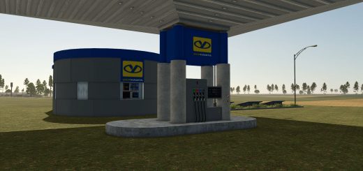 Ukrnafta Gas Station v1.0