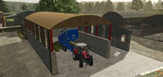 12m X 24.5m Dutch Barn Shed Pack v1.0