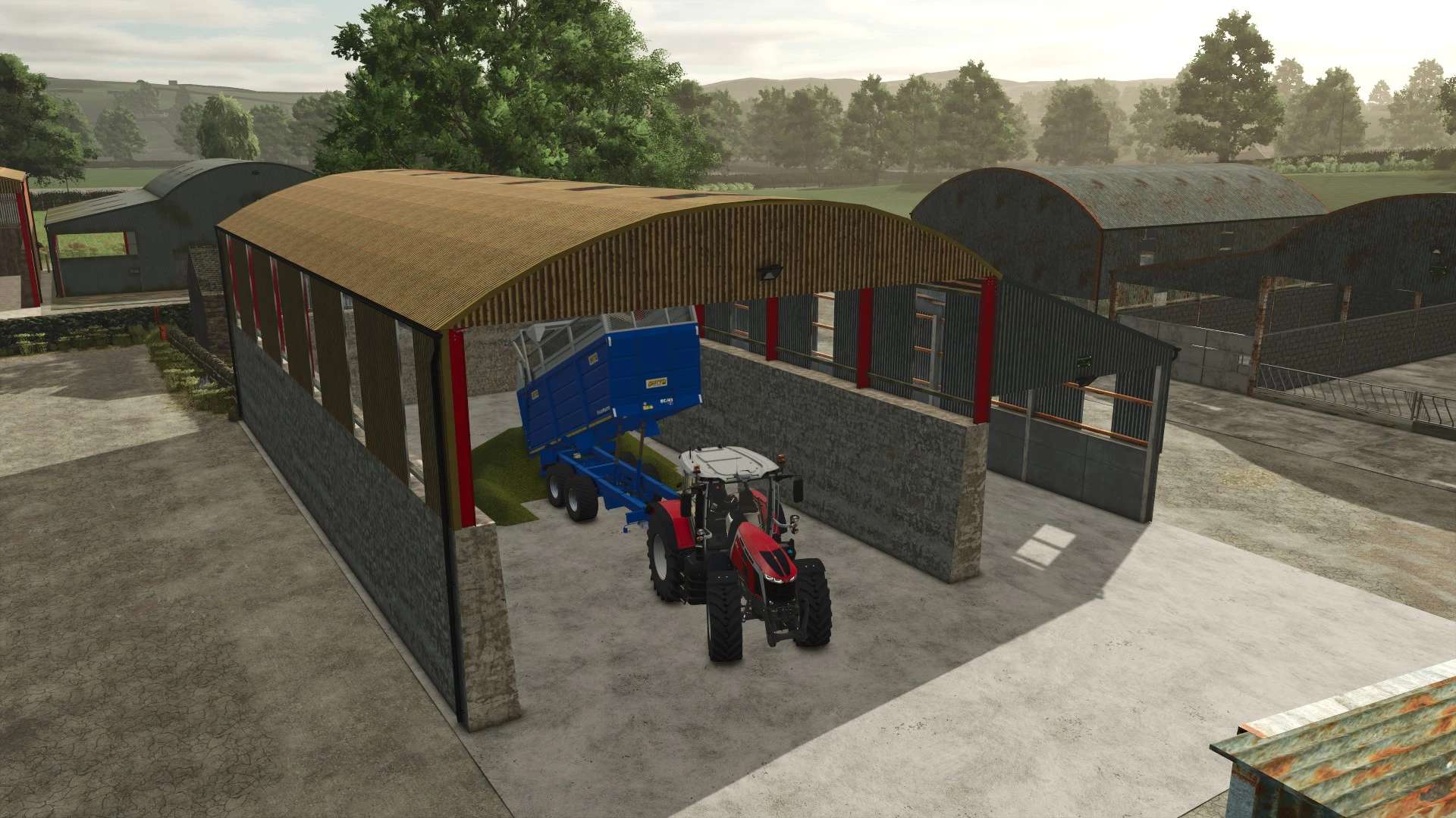 12m X 24.5m Dutch Barn Shed Pack v1.0