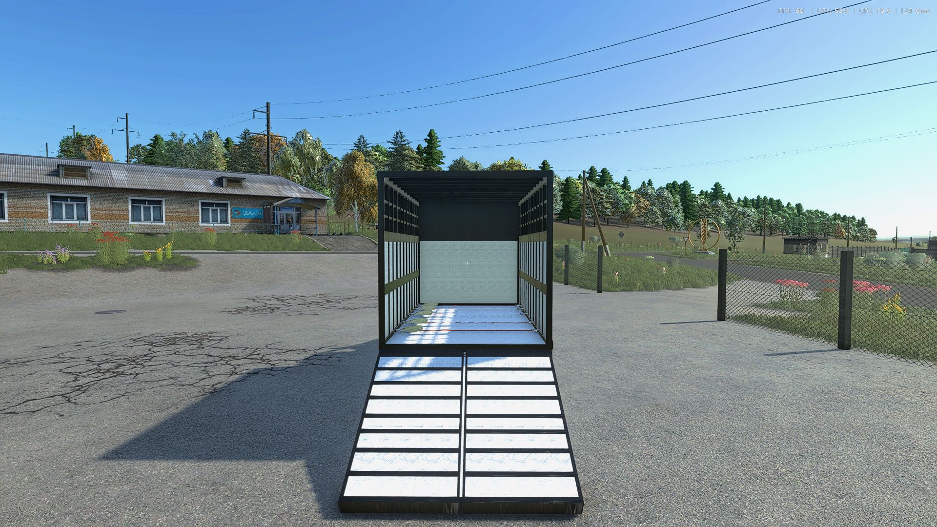 2018 Renault Master Cattle Transport Trailer v1.0