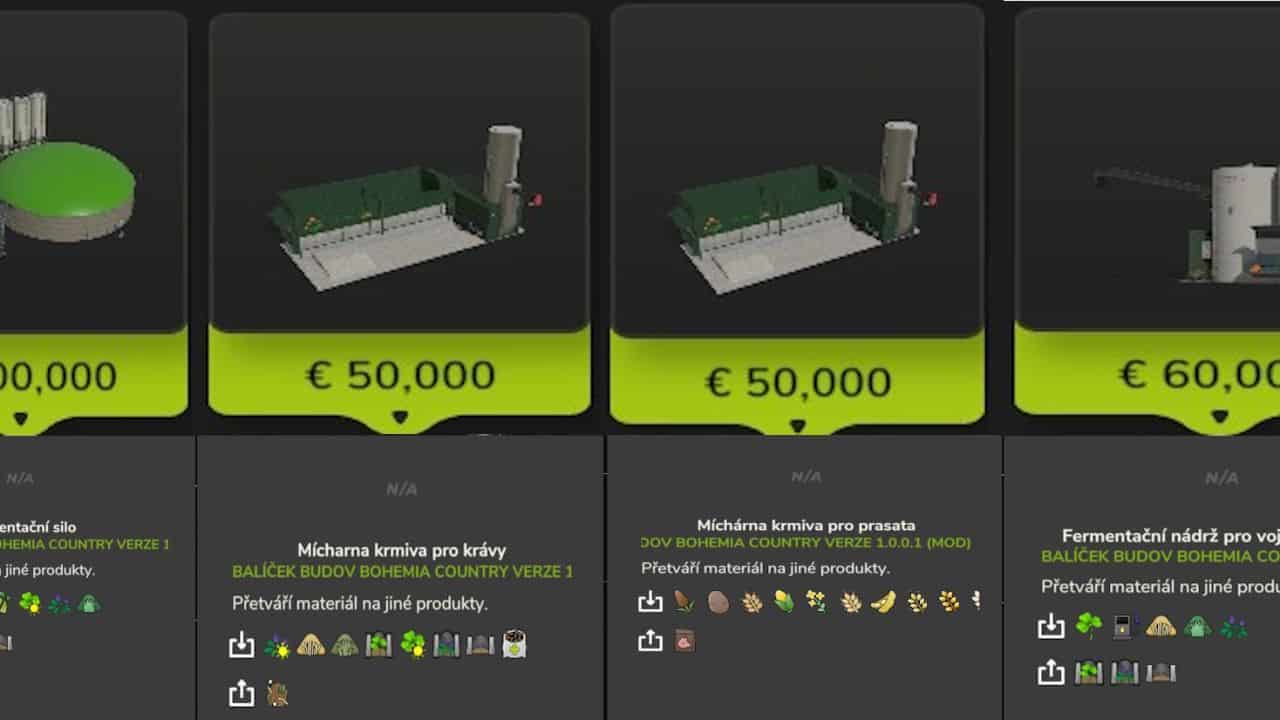 Buildings Pack (Bohemia Country 25) v1.1