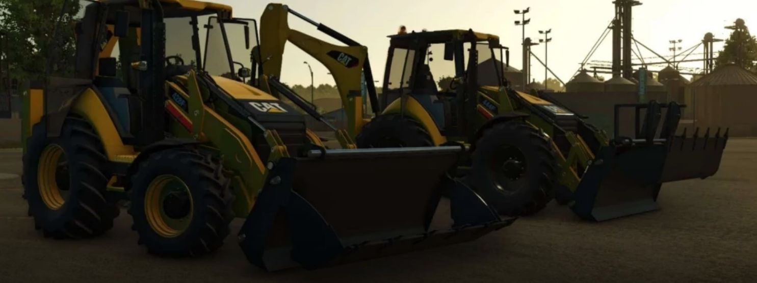 Cat backhoe Pack v1.0